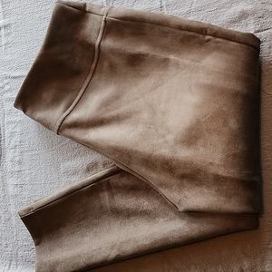 Brown Suade Dress Pants/Leggings